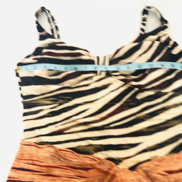 TIGER STRIPED SWIMSUIT SIZE XL - Picture 4 of 6